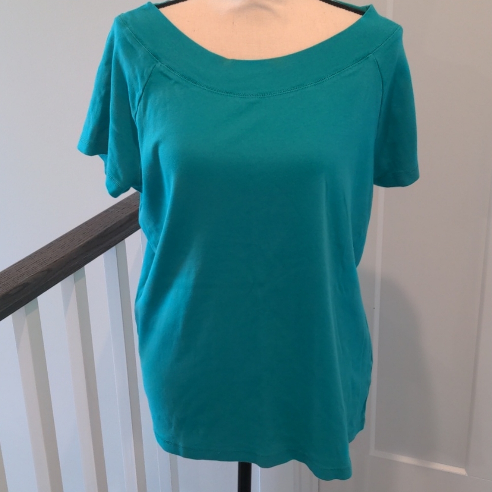 Boatneck tee
